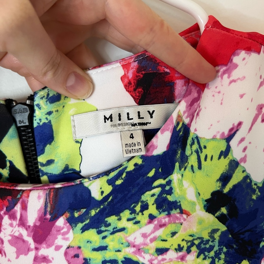 Milly x Design Nation Mini Dress - Picture 3 of 5